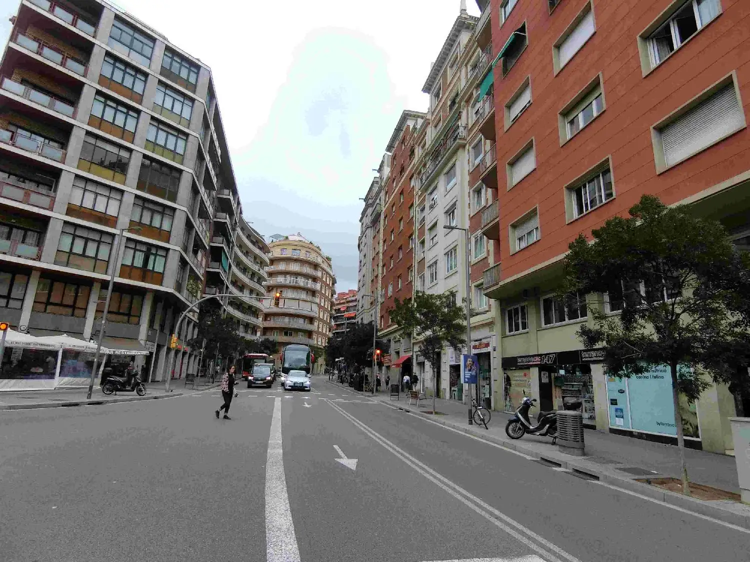 バルセロナの街並み