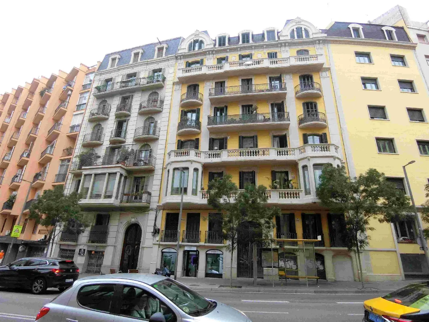 バルセロナの街並み