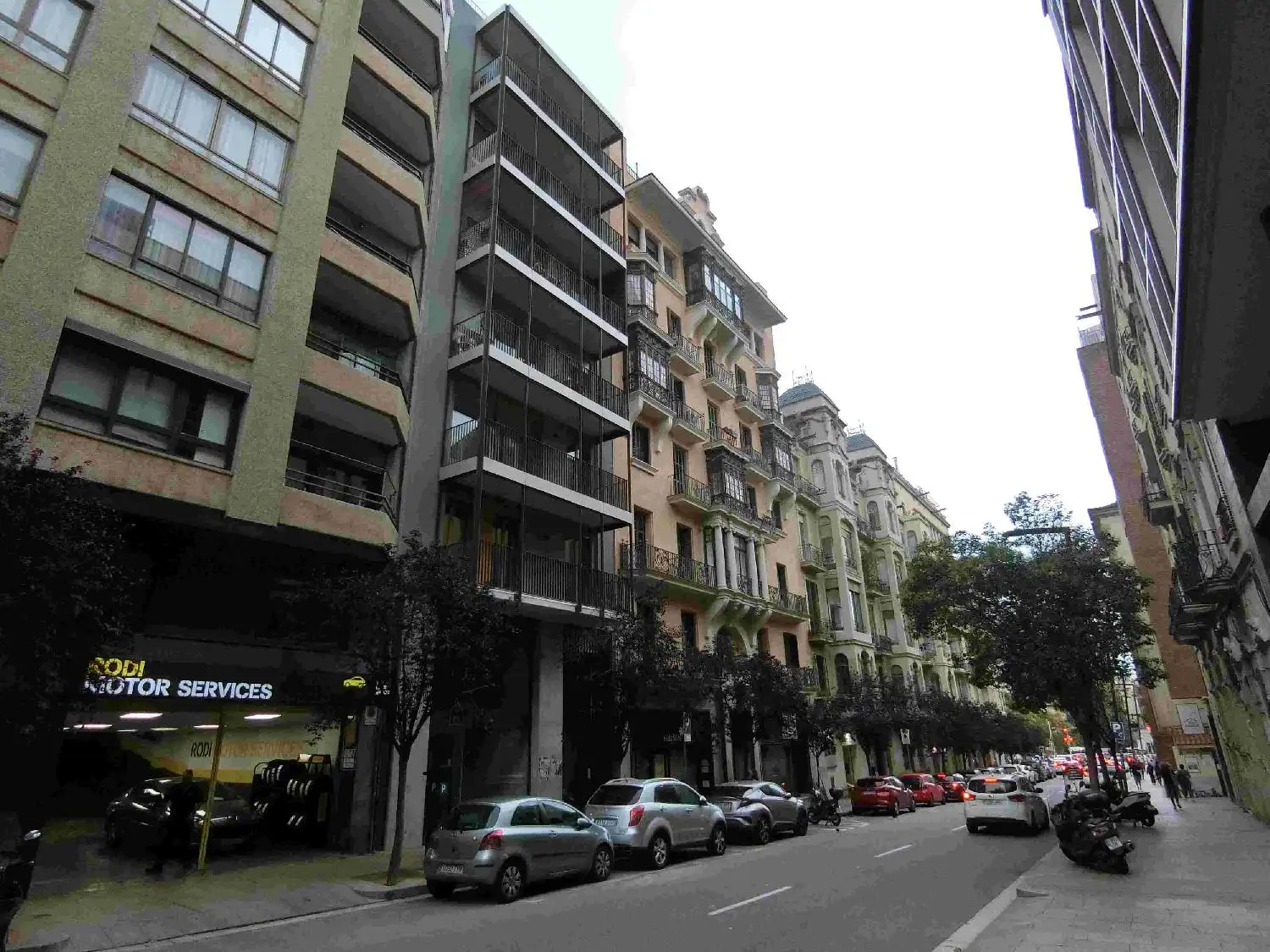 バルセロナの街並み