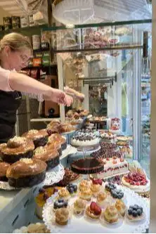 毎朝行った高くないパン屋